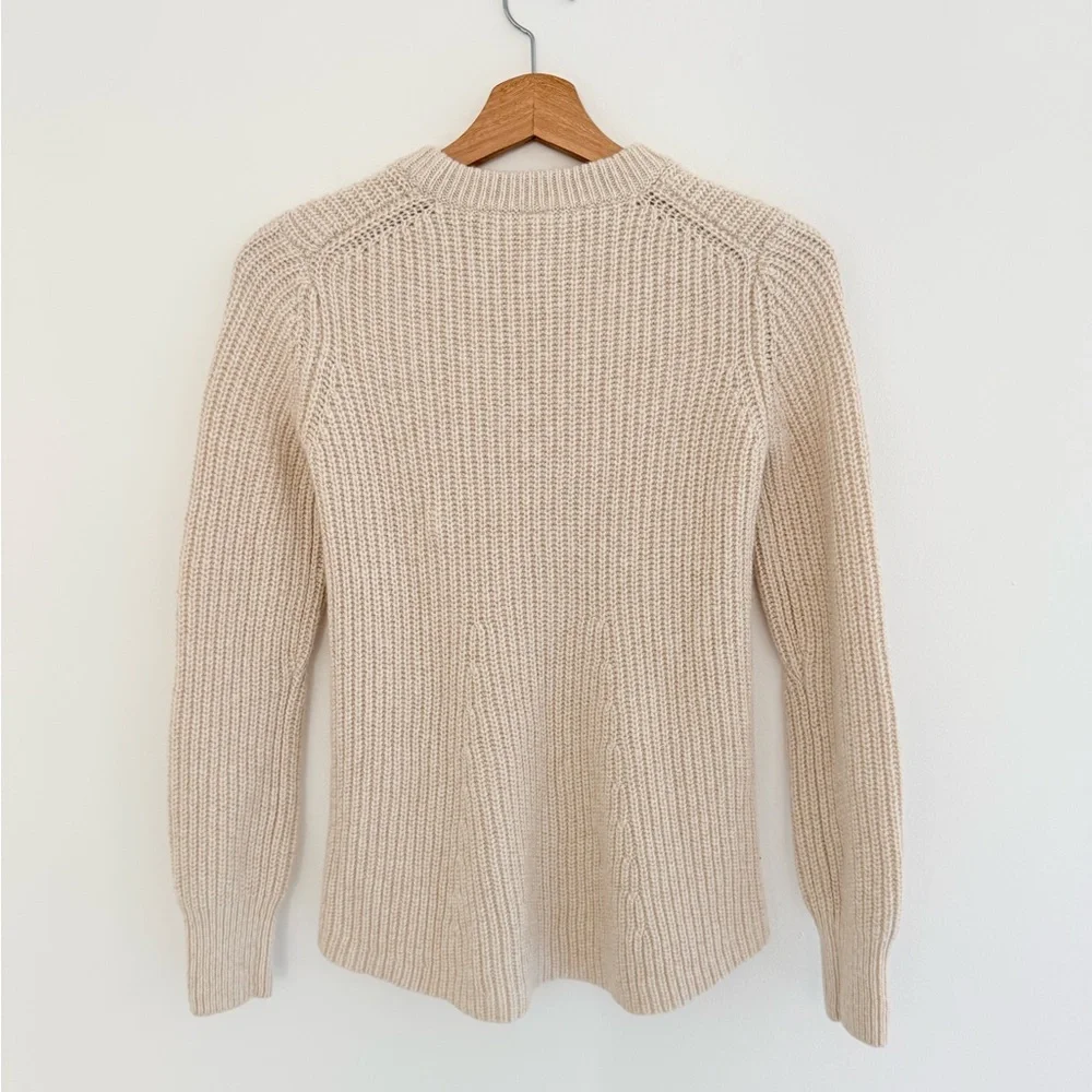 Athleta Sierra Crew Neck Wool Blend Pullover Sweater XXS